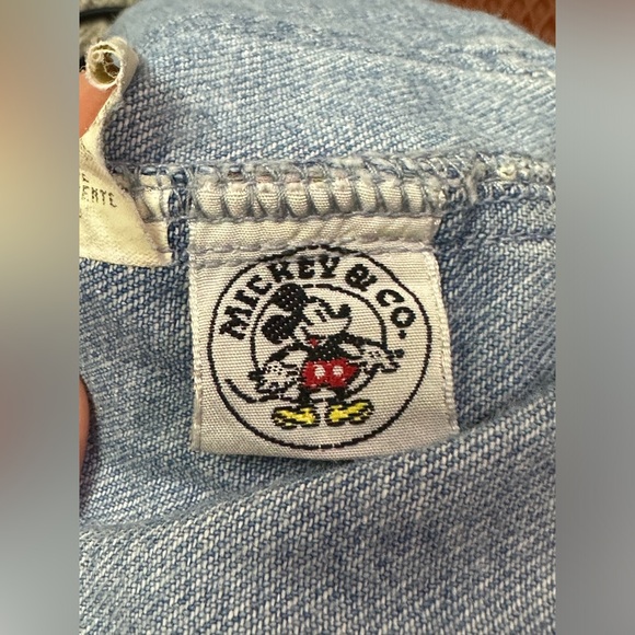 Vintage 90’s Kids Mickey & Co Embroidered Denim Shorts - 0276 - Picture 7 of 10